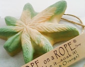 Dope on a Rope Soap - Lime Kush - Hemp Soap - Lime with Sweet Orange Essential Oil - Birthdays - Fathers Day - 420