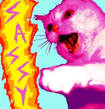 SASSY CAT - Limited Edition Print