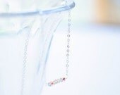 Necklace, The silver bar
