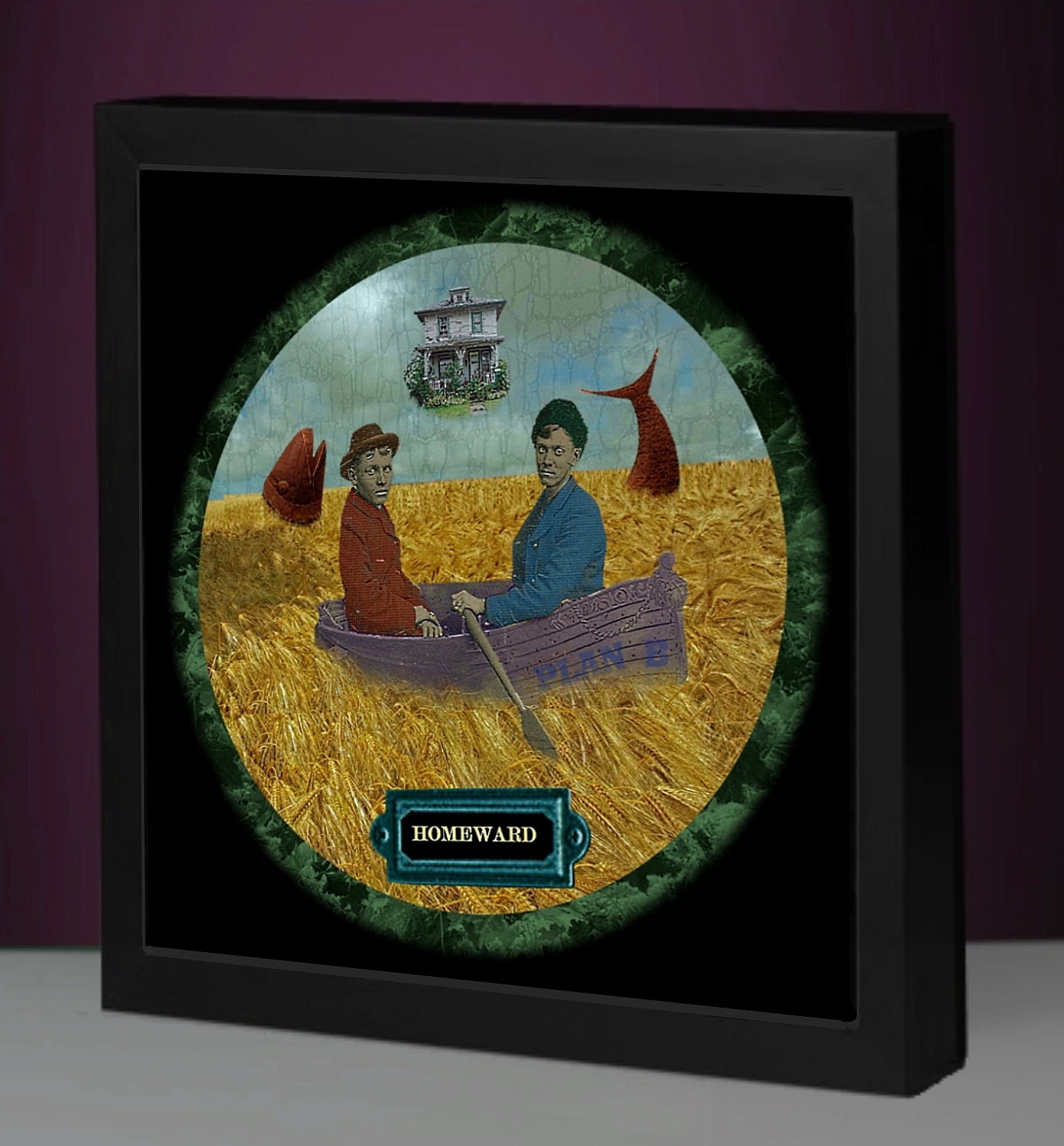 HOMEWARD     Fine-Artsy Framed print
