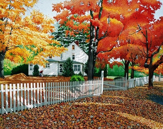 Autumn In Newbury MA