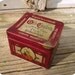 Old English Curve Cut Pipe Tobacco Tin, Antique Tin