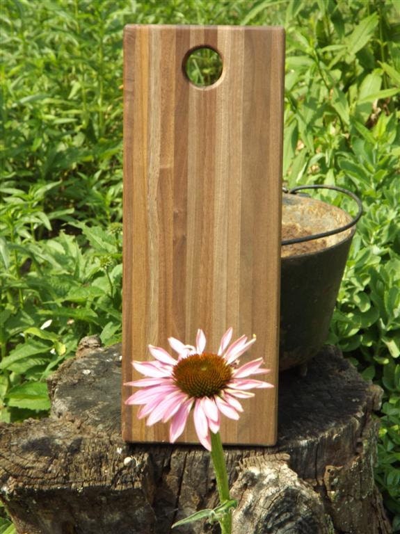 Cutting board/ bread board/ cheese board/ black walnut/ wood