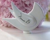 DIY WEDDING Place Card - Cardinal Wedding Ornament - Wooden Bird Shapes - Bird Cut Outs