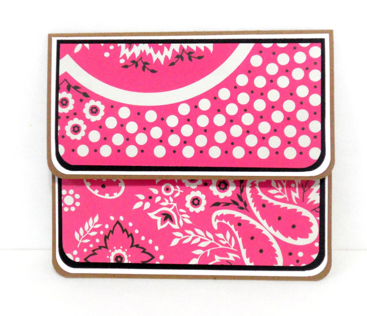 Pink Bandana Gift Card Holder