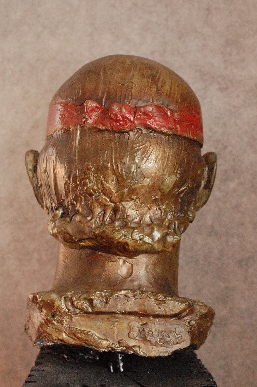 Sculpture of Bruce Springsteen- Portrait Bust- by Stephen Zorochin