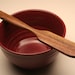 wooden spatula stirring and mixing paddle of Black Walnut wood