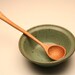 Small wooden ladle for sauces