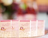 DIY printable tic tac labels - vintage lavender owl