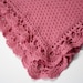 Baby Blanket - Knitted - Pink