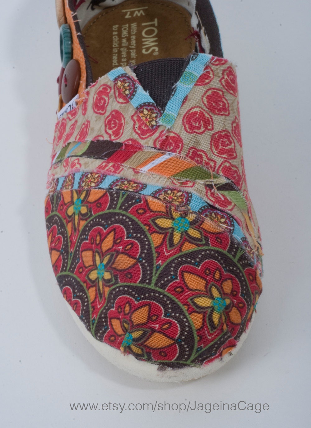 Toms Shoes- Fabric Covered STYLE 1
