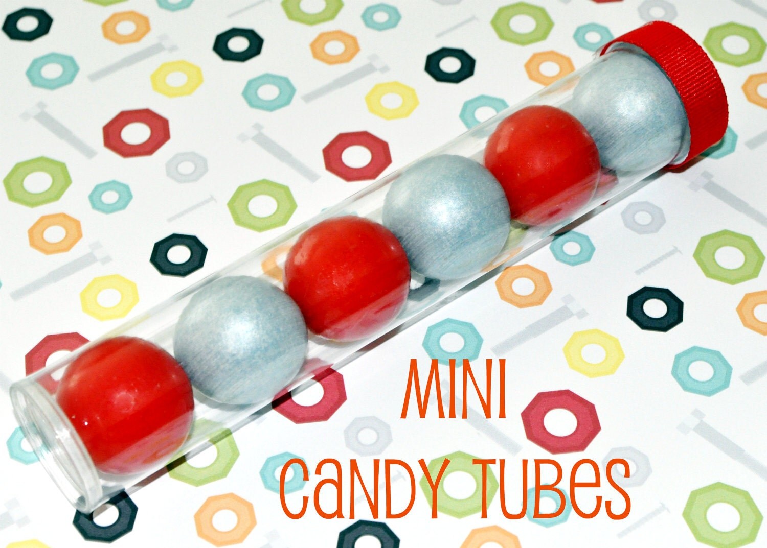 Clear Candy Tubes