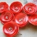 Coral Wedding Hair Clips for Bride, Bridesmaid, Flower Girl, Special Occasion, Photo Prop,