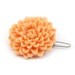 Flower Hair Barrette -  Hair Clip - Apricot Mum - Graziella