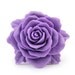 Blue Violet Rose Ring - Piera