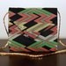Vtg 60s Missoni Inspired Psychedelic Zig Zag Bag/Clutch S