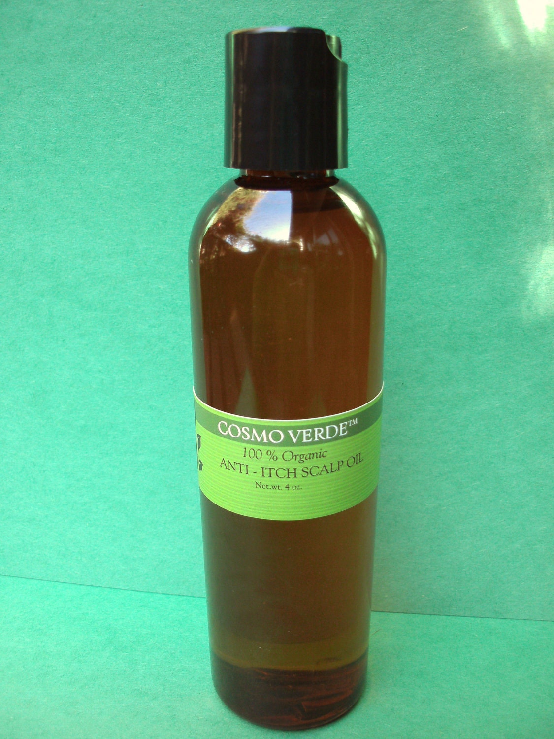 Anti - Itch Scalp Oil - ORGANIC - Scalp Treatment - Hair Moisturizer - VEGAN - Natural - Dandruff Remedy - 4 oz - Eczema - Handmade