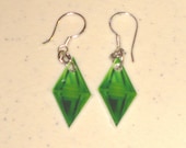 Sims Plumbob (Diamond Thing) Earrings