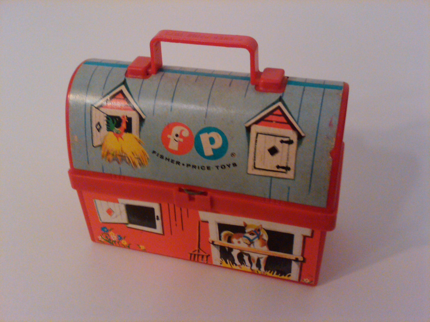 fisher price farm lunch box