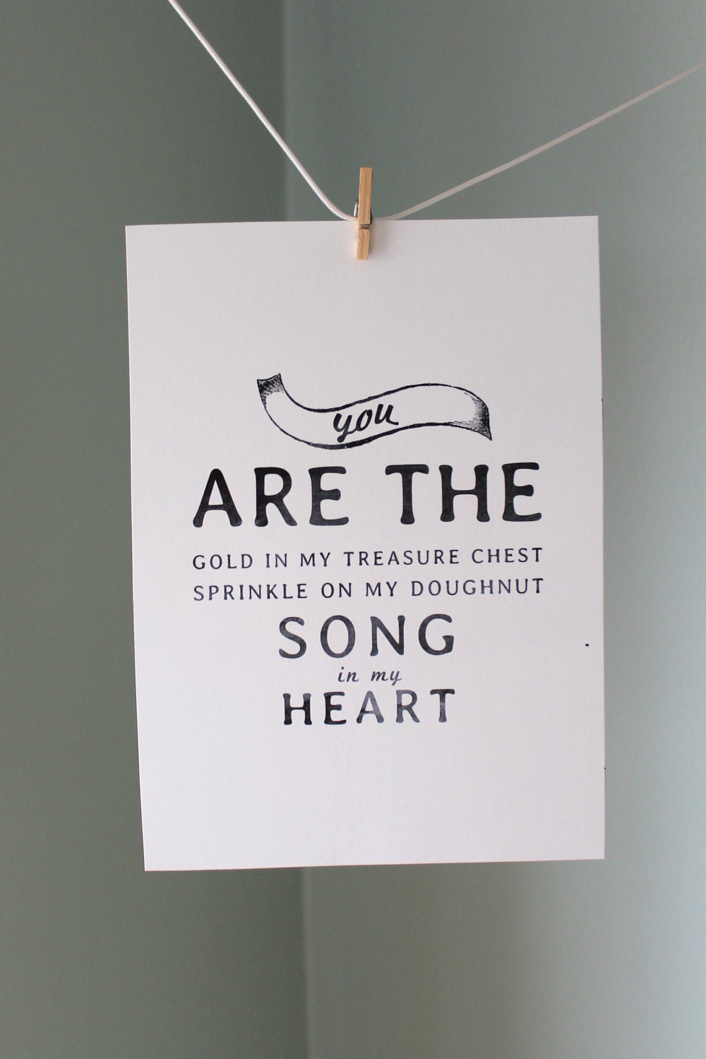 Song in my Heart 5x7 Print