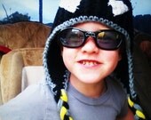 Crocheted Batman Beanie