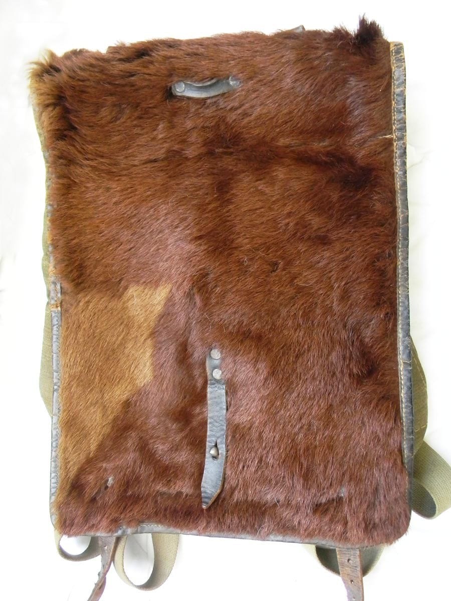 Vintage German M39 Pony Fur Backpack by alchemievintage on Etsy