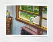 windowsill still life - original painting