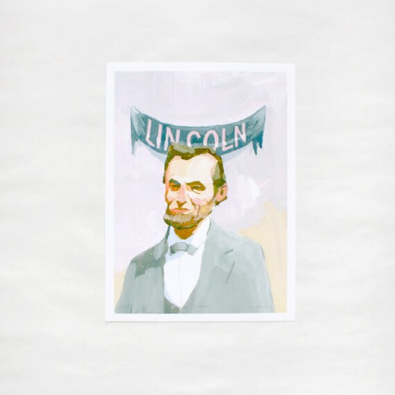 President Abraham Lincoln - Giclee Print