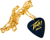 Black/Grey Guitar Pick Necklace