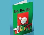 Santa Pin Christmas Card Christmas Craft Kit