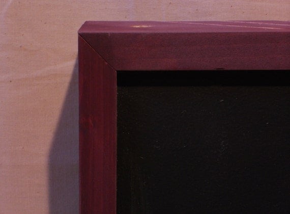 Festive knife holder with intergrated chalk board