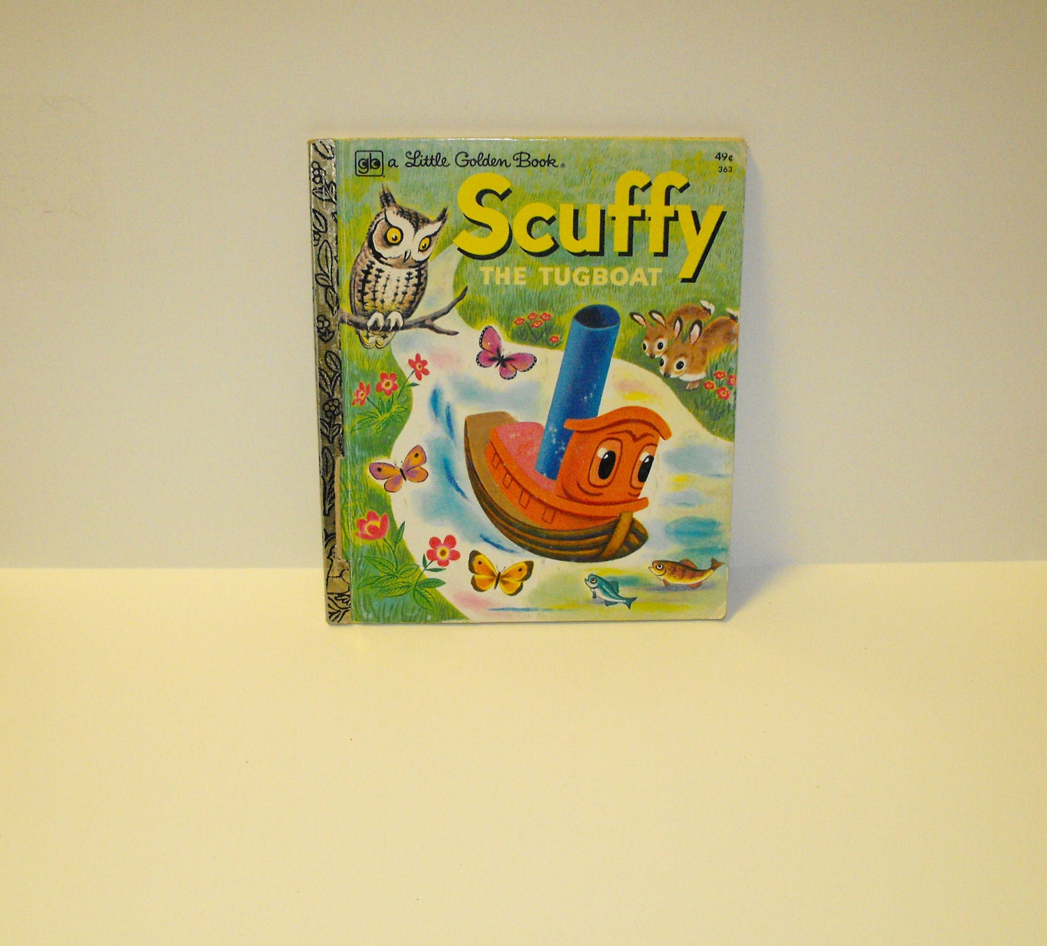 Little Golden Book Scuffy the Tugboat illustrated by Tibor Gergely