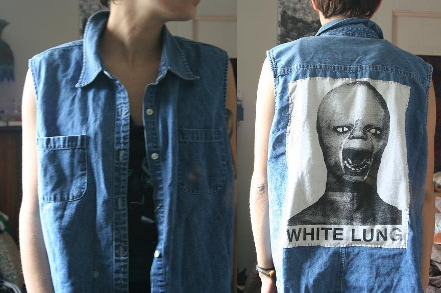 Punk Jean Vest