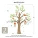 Bird Houses Tree Decal,   Nursery Kids Wall Decal , Kids Wall Decor Sticker