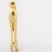 Vintage Gold Tone Clothes Pin Brooch