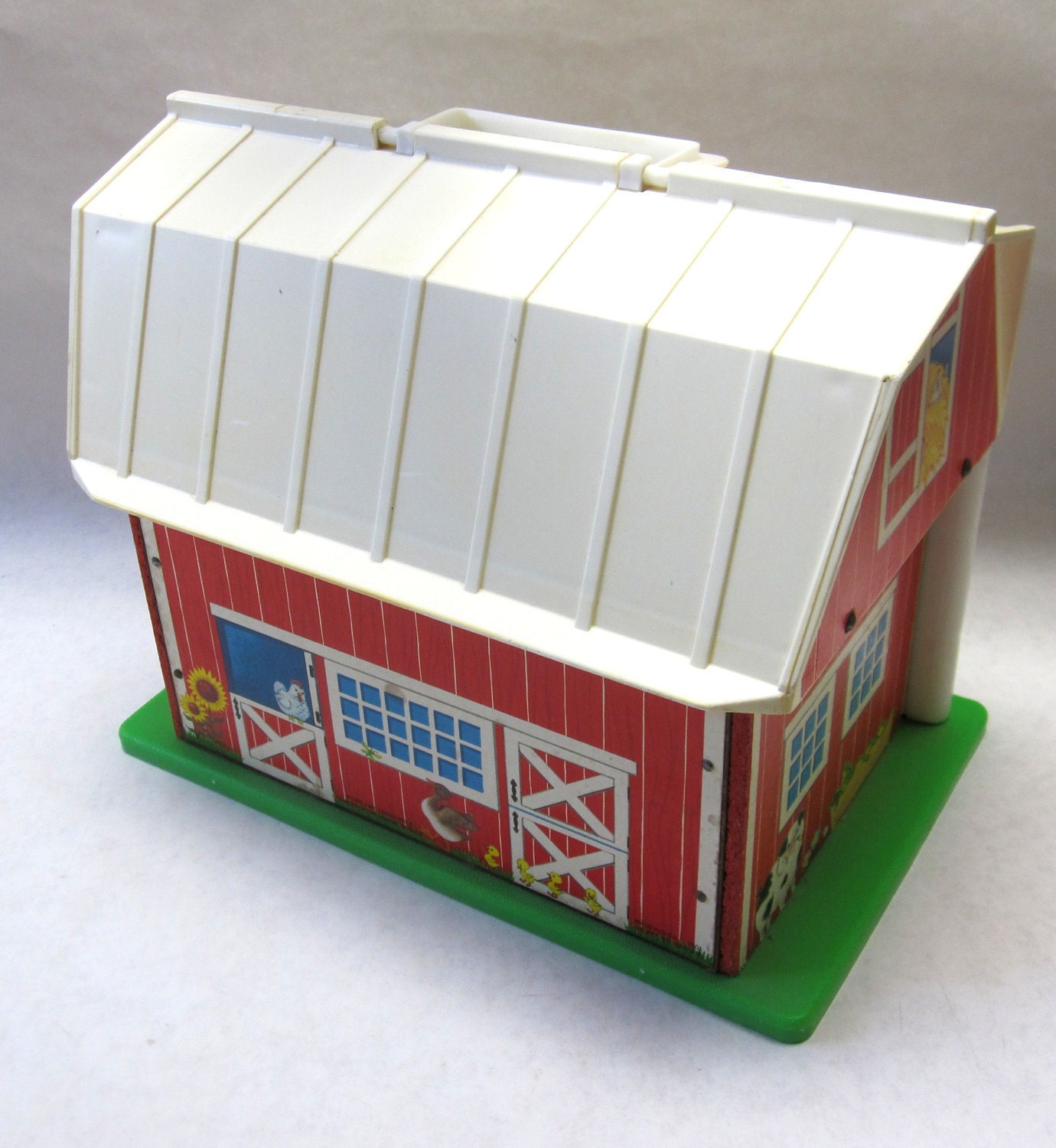 Fisher Price Barn 1986 Play Family Farm Collectible Childrens Toy