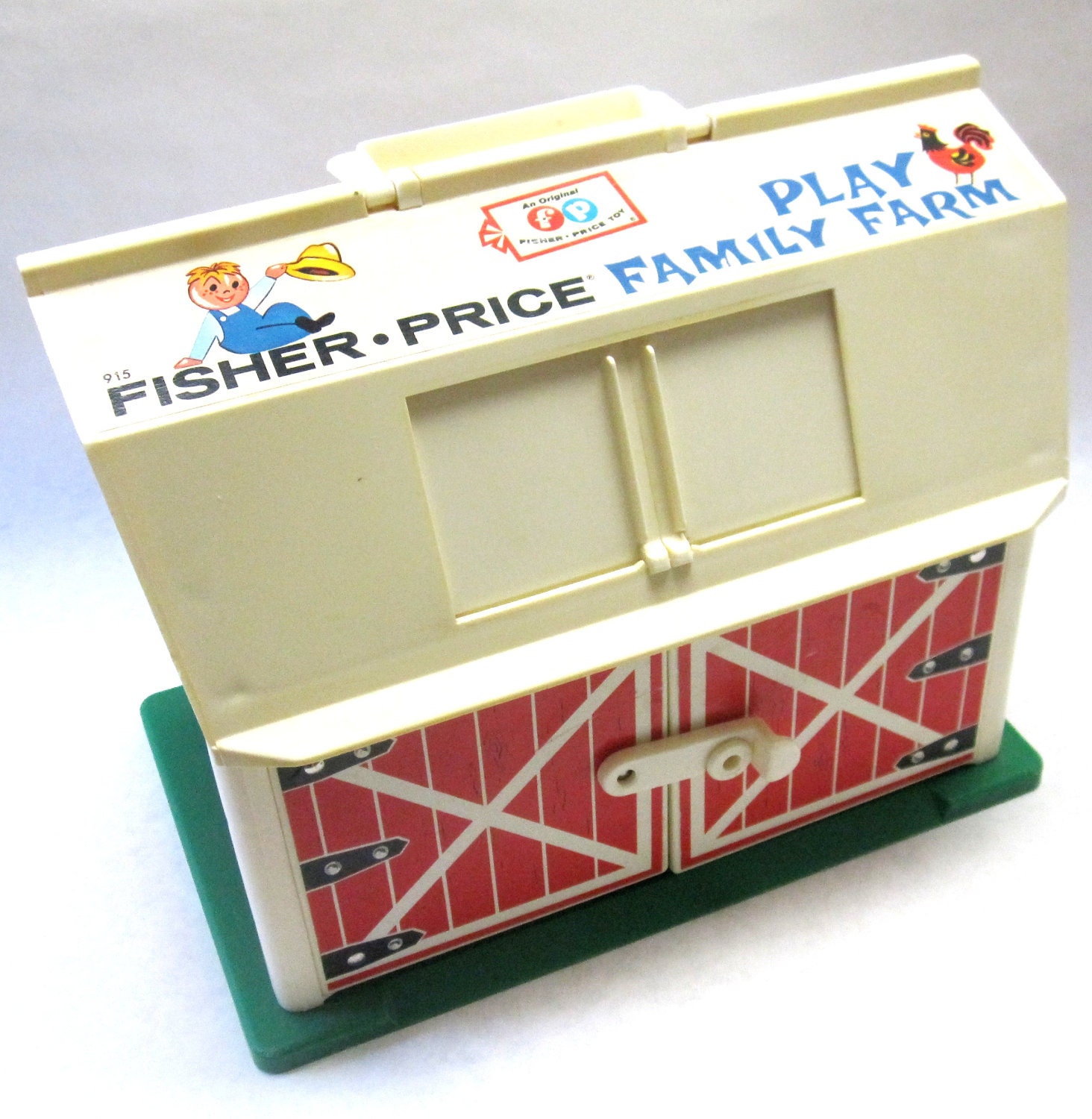 Fisher Price Barn 1967 Play Family Farm Collectible Childrens Toy