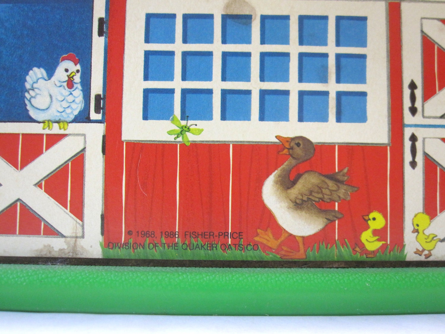 Fisher Price Barn 1986 Play Family Farm Collectible Childrens Toy