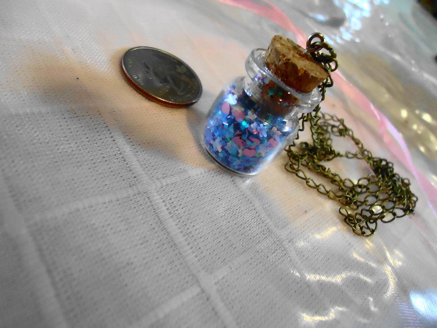 Spring love pendant