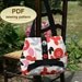 Sewing pattern to make the Land Army Bag - PDF pattern INSTANT DOWNLOAD