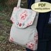 Sewing pattern to make the Rural Correspondent Bag - PDF pattern INSTANT DOWNLOAD