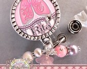 Personalized Badge Reel, RESPIRATORY THERAPIST, Rt, Pulmonary Nurse, Lungs, PULMONOLOGIST,  Id Badge Reel, Doctor Medical, Hospital Staff