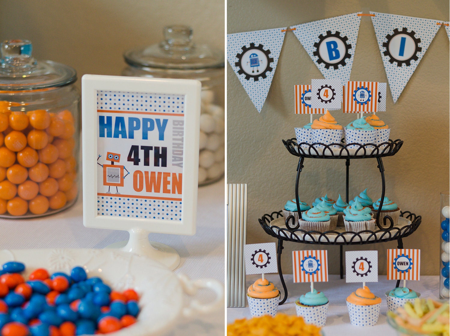 DIY Printable ROBOT Party: Full Collection
