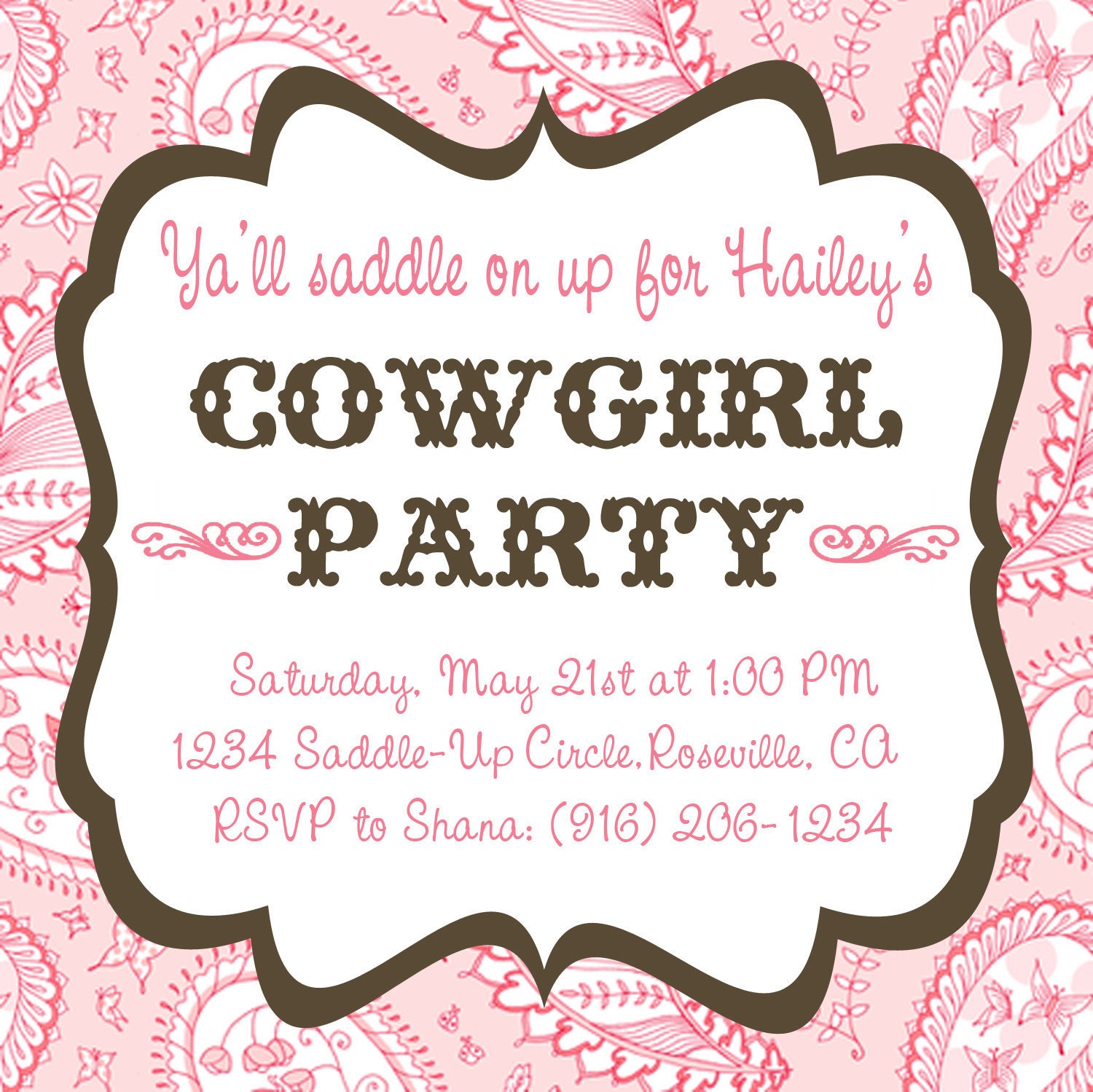 DIY full collection: VINTAGE COWGIRL