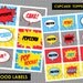 DIY printable full collection: SUPER HERO