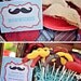 DIY Printables Little Man Mustache Bash Blue & Red