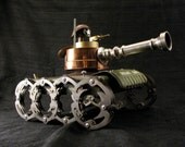 Steampunk Tank Sculpture