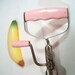 Vintage Pink Hand Beaters: Unknown Maker