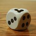 Vintage Die with Some Pips Ashtray