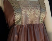 Mariposa Dress, Butterfly Design Pink Sari Dress by Jezenya on Etsy.
